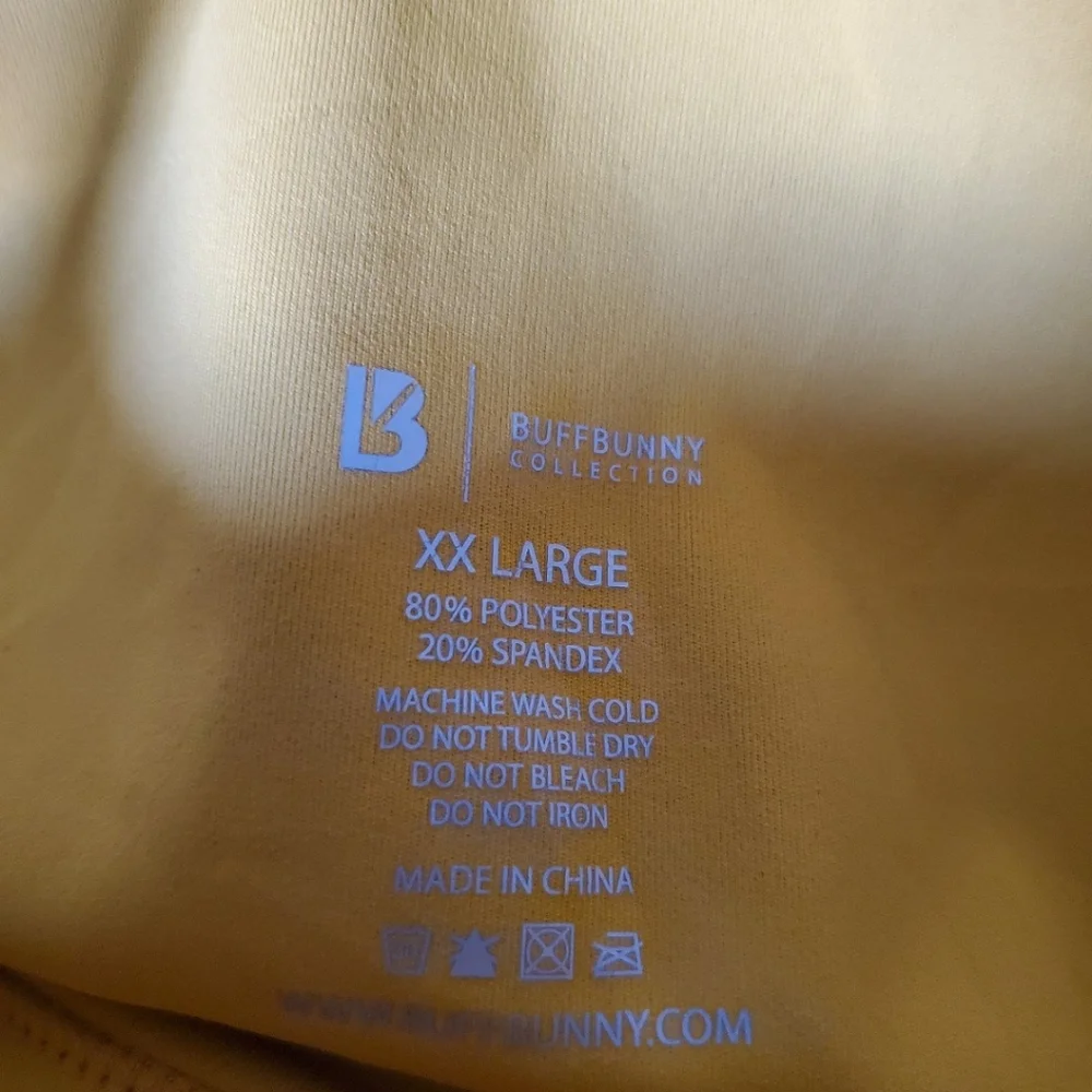 💕NWOT Buffbunny Canceled Flame Sports Bra XXL - Picture 4 of 9